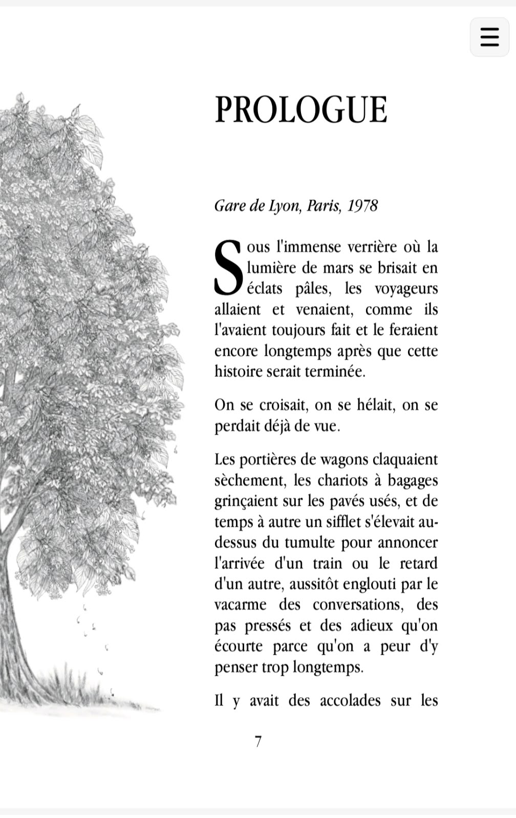 extrait du livre "Les trois filles du professeur Wallace"